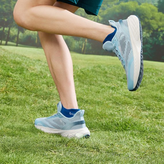 Men's Breathable Running Shoes, Shock-Absorbing Mesh Sports Sneakers - Image 4