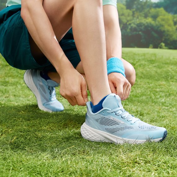 Men's Breathable Running Shoes, Shock-Absorbing Mesh Sports Sneakers - Image 3